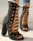 Women Fashion High Heels 10cm Heels Platform Sandals Party Shoes