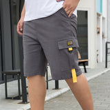 Men'S Cargo Summer Casual Pocket 95% Cotton Short Pants