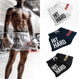 Mens Fitness Bodybuilding Gyms Workout Male Breathable Beach Shorts