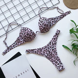 Sexy Push Up Bikini Set Swimwear High Cut Suit Beach Wear