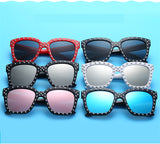 Kids Sunglasses Children Girls Glasses Flowers Frame UV400 Eyewear