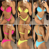 Sexy Push Up Bikini Set Swimwear High Cut Suit Beach Wear