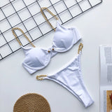 Sexy Push Up Bikini Set Swimwear High Cut Suit Beach Wear