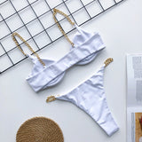 Sexy Push Up Bikini Set Swimwear High Cut Suit Beach Wear