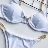 Sexy Push Up Bikini Set Swimwear High Cut Suit Beach Wear