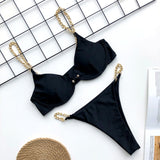 Sexy Push Up Bikini Set Swimwear High Cut Suit Beach Wear