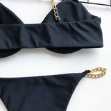 Sexy Push Up Bikini Set Swimwear High Cut Suit Beach Wear
