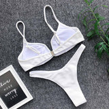 Sexy Push Up Bikini Set Swimwear High Cut Suit Beach Wear