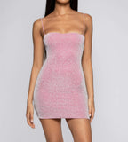 Summer Slim Women's Mini Tight Thin Shoulder Strap Short Dress