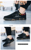 Men Casual Shoes Light Canvas Shoes Comfort Sneakers