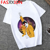 Freddie Mercury T Shirt Men Hip Hop Tshirt The Queen Band Graphic