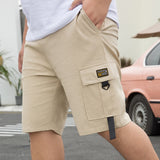 Men'S Cargo Summer Casual Pocket 95% Cotton Short Pants