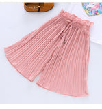 Summer Girls Clothes Unicorn Sequins Chiffon Pants Outfit Tracksuit