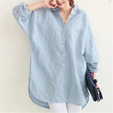 Womens Blouses Shirt Spring Summer Elegant Loose Tops