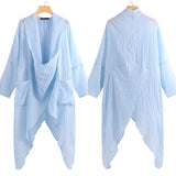 Women Tops and Blouses Vintage Long Shirt Cowl Neck Long Sleeve