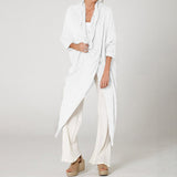 Women Tops and Blouses Vintage Long Shirt Cowl Neck Long Sleeve