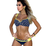 Sexy Print Swimwear Women Bikini Set Push Up Swimsuit