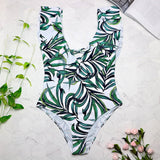 Sexy Swimwear One Piece Halter Push Up Swimsuit Bathing Suit
