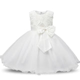 Princess Flower Dress Summer Tutu Party Kids Prom Designs