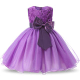 Princess Flower Dress Summer Tutu Party Kids Prom Designs
