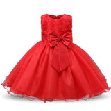 Princess Flower Dress Summer Tutu Party Kids Prom Designs