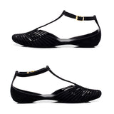 Cuculus Women Shoes Flat Heel Flip Brief Herringbone Flip-flop Sandals