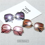 Polygon Personality Retro Sunglasses Fashion Shades UV400