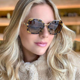 Polygon Personality Retro Sunglasses Fashion Shades UV400