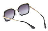 Polygon Personality Retro Sunglasses Fashion Shades UV400