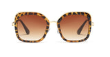 Polygon Personality Retro Sunglasses Fashion Shades UV400