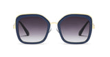 Polygon Personality Retro Sunglasses Fashion Shades UV400