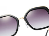 Polygon Personality Retro Sunglasses Fashion Shades UV400
