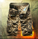 Camouflage Camo Cargo Mens Loose Work Shorts Military Short  Pants
