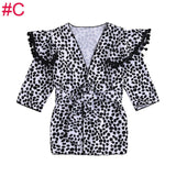 New Fashion Toddler Baby Leopard Print Swimsuit Bikini Sets