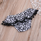 New Fashion Toddler Baby Leopard Print Swimsuit Bikini Sets