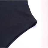 Mesh Patchwork Sexy Transparent Puff Sleeve Women's Polka Dot Bodysuit