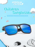 Kids Polarized Sun Glasses PC UV Protection Eyeglasses Eyewear