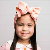 Adjustable Big Bow Headwrap Baby Headband Top Knot Headbands