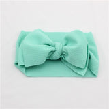 Adjustable Big Bow Headwrap Baby Headband Top Knot Headbands