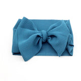 Adjustable Big Bow Headwrap Baby Headband Top Knot Headbands