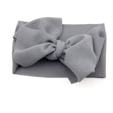 Adjustable Big Bow Headwrap Baby Headband Top Knot Headbands