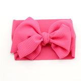 Adjustable Big Bow Headwrap Baby Headband Top Knot Headbands