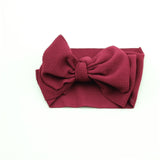 Adjustable Big Bow Headwrap Baby Headband Top Knot Headbands