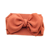 Adjustable Big Bow Headwrap Baby Headband Top Knot Headbands