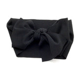 Adjustable Big Bow Headwrap Baby Headband Top Knot Headbands