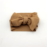 Adjustable Big Bow Headwrap Baby Headband Top Knot Headbands