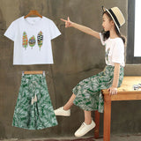 Summer Clothes Sets Baby Girl Short Sleeve Shirt Top+Shorts Suits