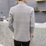 2020 knitting cardigan male v-neck outer wear light fashion handsome recreational sweater