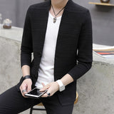 2020 knitting cardigan male v-neck outer wear light fashion handsome recreational sweater