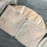 Women Off Shoulder Embroidery Ruffles Flare Sleeve Sexy Short Tops